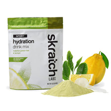 Skratch Labs Sport Hydration Drink Mix Matcha Green Tea & Lemon 20-Serving Bag drive side